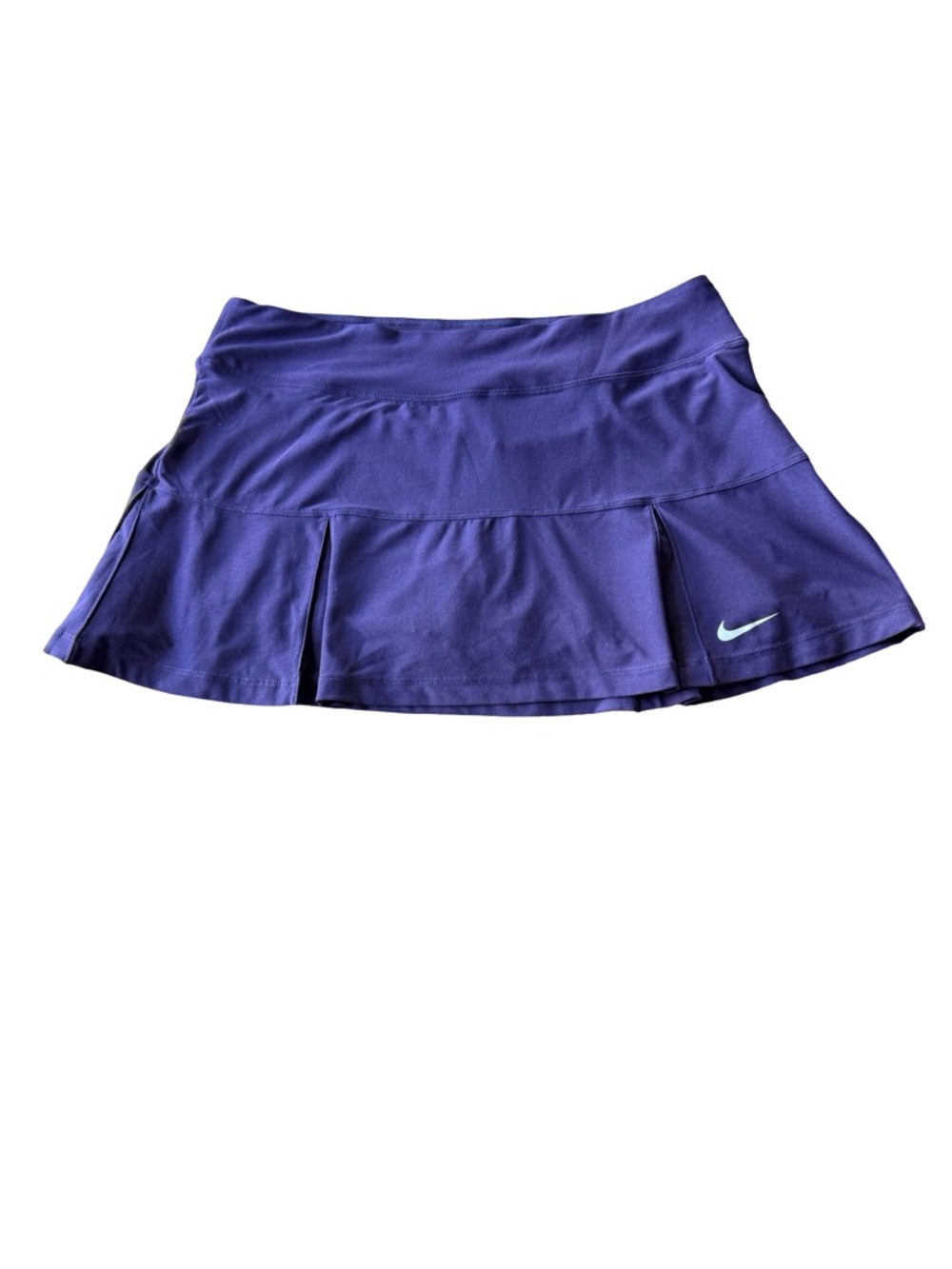 Nike Purple Tennis Skirt Size Large Athletic Pleated Dri Fit Golf Skort